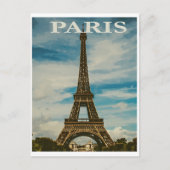  Eiffel Tower Paris Europe - reisfoto Briefkaart (Voorkant)