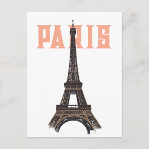  Eiffel Tower Paris Europe - reisfoto Briefkaart