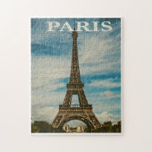 Eiffel Tower Paris Europe - reisfoto Legpuzzel (Verticaal)