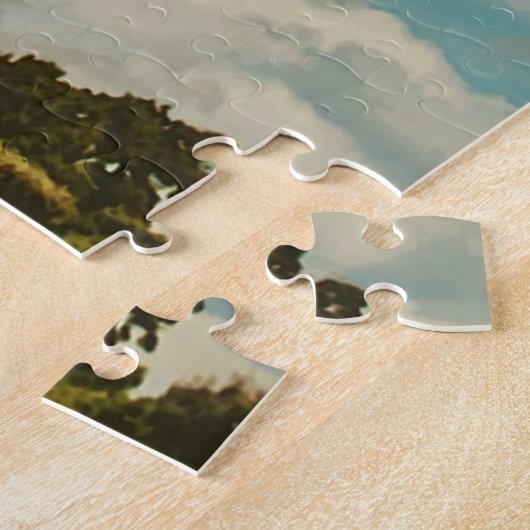 Eiffel Tower Paris Europe - reisfoto Legpuzzel (Zijkant)