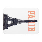  Eiffel Tower Paris Europe - reisfoto Magneet (Horizontaal)