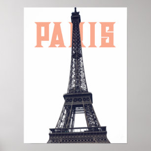 Eiffel Tower Paris Europe - reisfoto Poster