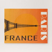  Eiffel Tower Paris Europe Reizen Legpuzzel (Horizontaal)