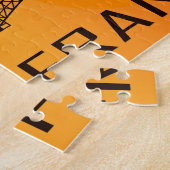 Eiffel Tower Paris Europe Reizen Legpuzzel (Zijkant)