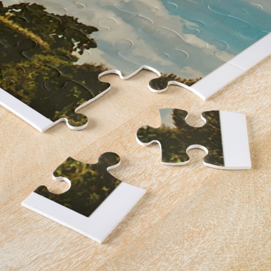  Eiffel Tower Paris Europe Reizen Legpuzzel (Zijkant)