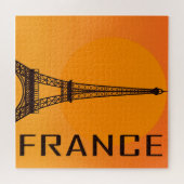 Eiffel Tower Paris Europe Reizen Legpuzzel (Horizontaal)