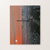 Eiffel Tower Paris Europe Travel Foto Legpuzzel (Verticaal)