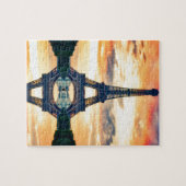 Eiffel Tower Paris Europe Travel Foto Legpuzzel (Horizontaal)