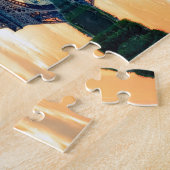 Eiffel Tower Paris Europe Travel Foto Legpuzzel (Zijkant)