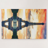 Eiffel Tower Paris Europe Travel Foto Legpuzzel (Horizontaal)