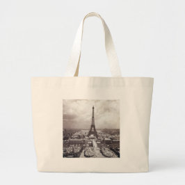 Eiffel Tower Paris Exposition Universelle Grote Tote Bag