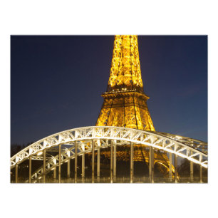 Eiffel Tower Paris Foto Afdruk