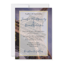 Eiffel Tower Paris France Destination Wedding