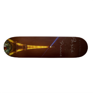 Eiffel Tower, Paris France Skateboard Deck