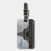 Eiffel Tower Paris, Frankrijk Bagagelabel (Voorkant verticaal)