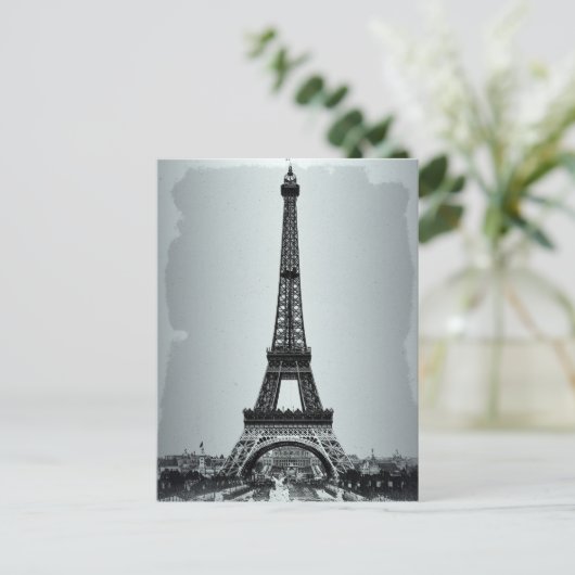 Eiffel Tower Paris Frankrijk Briefkaart (Staand voorkant)
