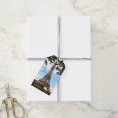 Eiffel Tower Paris Frankrijk Gift Labels Cadeaulabel (Met Touw)