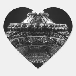 Eiffel Tower Paris Frankrijk Hart Sticker