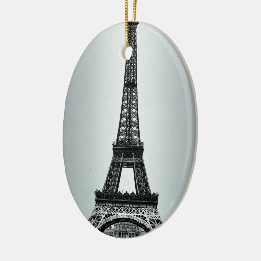 Eiffel Tower Paris Frankrijk Keramisch Ornament (Links)