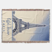 Eiffel Tower Paris Frankrijk Landmark Deken (Voorkant)