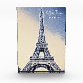Eiffel Tower Paris Frankrijk Landmark Fotoblokken (Voorkant)