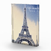 Eiffel Tower Paris Frankrijk Landmark Fotoblokken (Rechts)