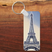 Eiffel Tower Paris Frankrijk Landmark Sleutelhanger (Voorkant)