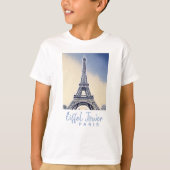 Eiffel Tower Paris Frankrijk Landmark T-shirt (Voorkant)