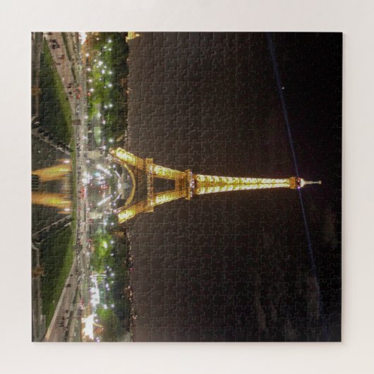 Eiffel Tower Paris Frankrijk Legpuzzel (Horizontaal)