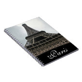 Eiffel Tower Paris, Frankrijk Notitieboek (Rechterzijde)