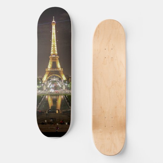 Eiffel Tower Paris Frankrijk Persoonlijk Skateboard (Voorkant)