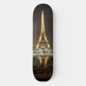 Eiffel Tower Paris Frankrijk Persoonlijk Skateboard (Voorkant)