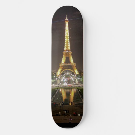 Eiffel Tower Paris Frankrijk Persoonlijk Skateboard (Voorkant)