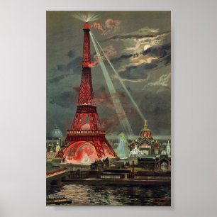 Eiffel Tower Paris Frankrijk Poster