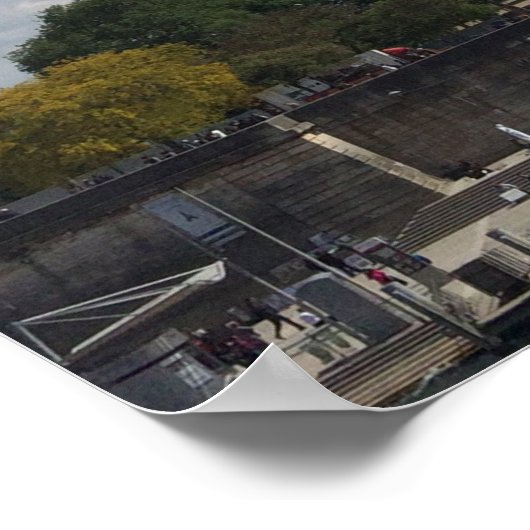 Eiffel Tower Paris Frankrijk Poster (Hoek)