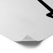 Eiffel Tower Paris Frankrijk Poster (Hoek)