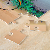 Eiffel Tower Paris Frankrijk Puzzle Legpuzzel (Zijkant)