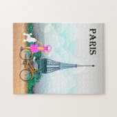 Eiffel Tower Paris Frankrijk Puzzle Legpuzzel (Horizontaal)