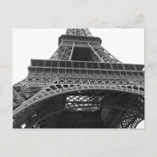 Eiffel Tower Paris Frankrijk Reis Briefkaart (Voorkant)