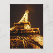 Eiffel Tower Paris Frankrijk - Springtime Vacation Briefkaart (Voorkant)