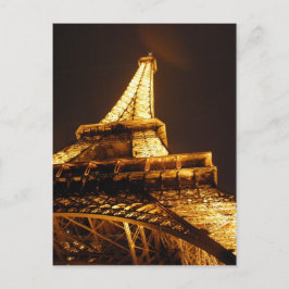 Eiffel Tower Paris Frankrijk - Springtime Vacation Briefkaart
