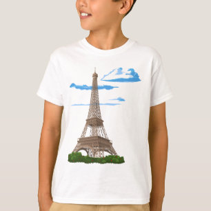 Eiffel Tower Paris Frankrijk T-shirt