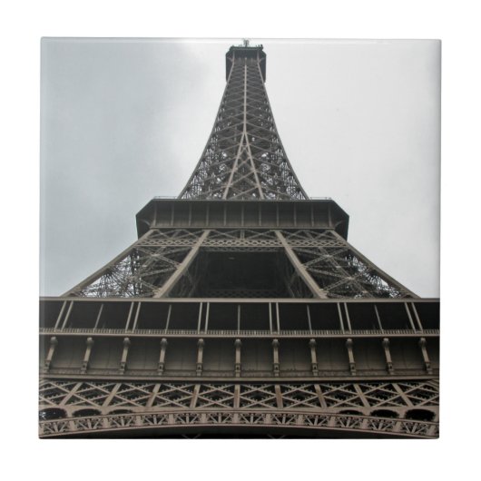 Eiffel Tower Paris, Frankrijk Tegeltje (Voorkant)