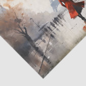 Eiffel Tower Paris Frankrijk Tissuepapier (Detail)