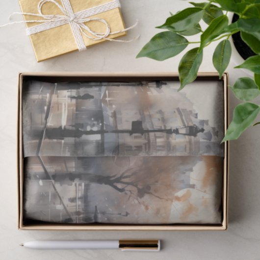 Eiffel Tower Paris Frankrijk Tissuepapier (Geschenk)