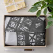 Eiffel Tower Paris Frankrijk — Weefselpapier Tissuepapier (Geschenk)