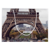 Eiffel Tower Paris Gift Bag Groot Cadeauzakje (Achterkant)
