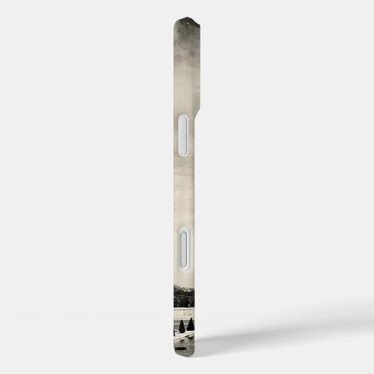 Eiffel Tower Paris iPhone Wallet Case (Achterkant / Rechts)