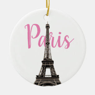 Eiffel Tower Paris Keramisch Ornament