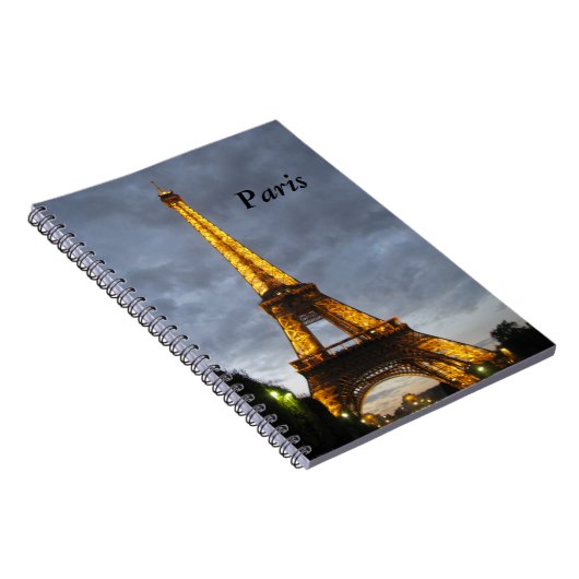 Eiffel Tower Paris-laptop Notitieboek (Rechterzijde)